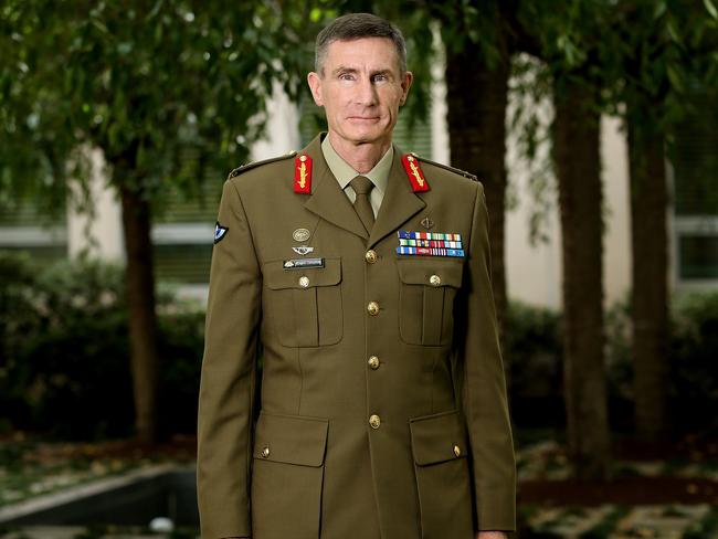 Current Chief of Army Lieutenant General Angus Campbell. Picture: Kym Smith