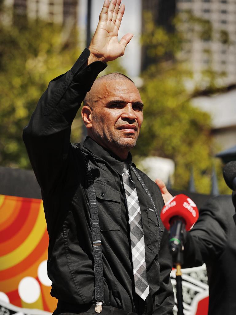 Anthony Mundine allegedly entered a Bunnings store in Sydney without a mask. Picture: Sam Ruttyn