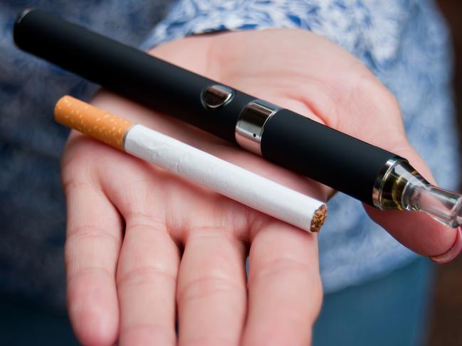 Different, but deadly – tobacco and an e-cigarette.