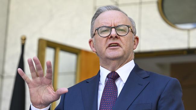 Prime Minister Anthony Albanese at Parliament House in Canberra. NewsWire / Martin Ollman