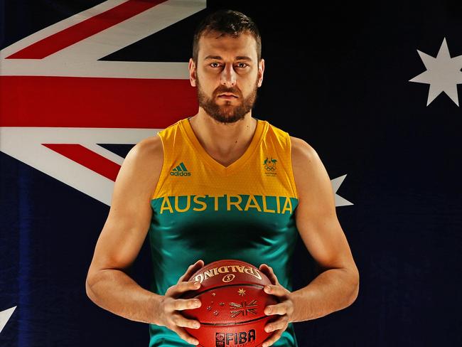 Australian Boomer Team. Andrew Bogut. The squad will not be officially announced until Monday morning at 10.00am at MSAC. The announcement is an official Australian Olympic Committee announcement. We canÕt have any photos release until after 10.00am Monday. Picture: Tim Carrafa
