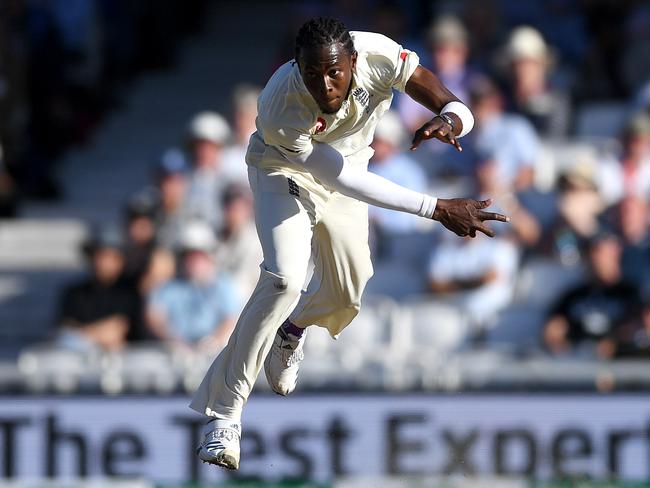 Archer was the breakout star of the 2019 Ashes series in England. Picture: Gareth Copley/Getty Images