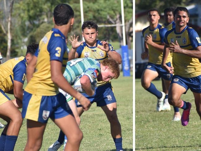 Under-17 grand final, Gladstone Ringers versus Woorabinda Warriors, at Warba Wangarunya Rugby League Carnival at Saleyards Park, Rockhampton, on January 24, 2025.