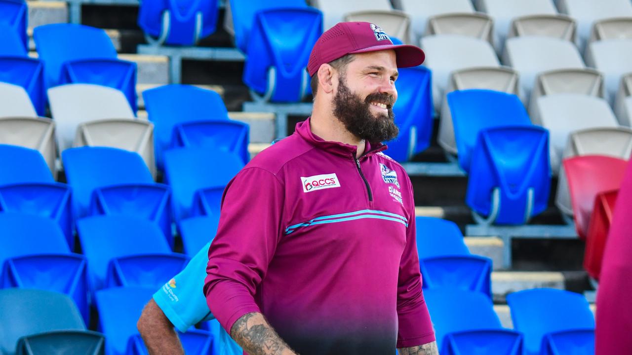 Adam Cuthbertson has been signed on as Mackay Cutters' Queensland Rugby League head coach for the 2025 season. Picture: Mackay Cutters