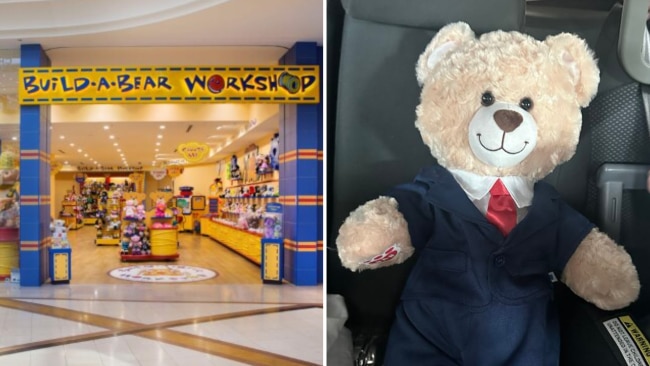 ‘Sweat shop’ birthday party twist left off Build-A-Bear invitation