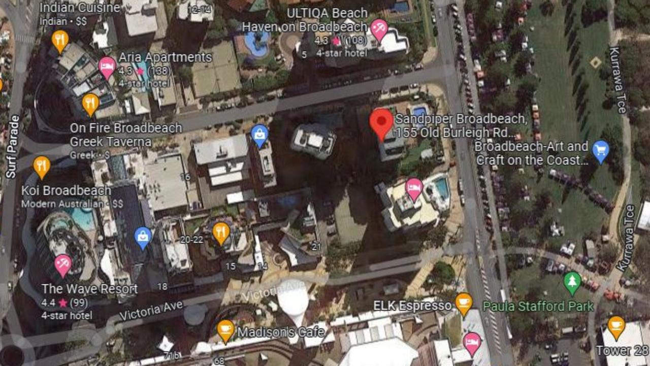 The location of the Sandpiper.