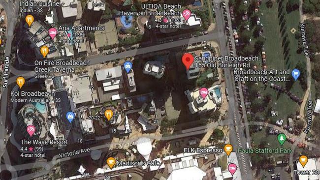 The location of the Sandpiper.