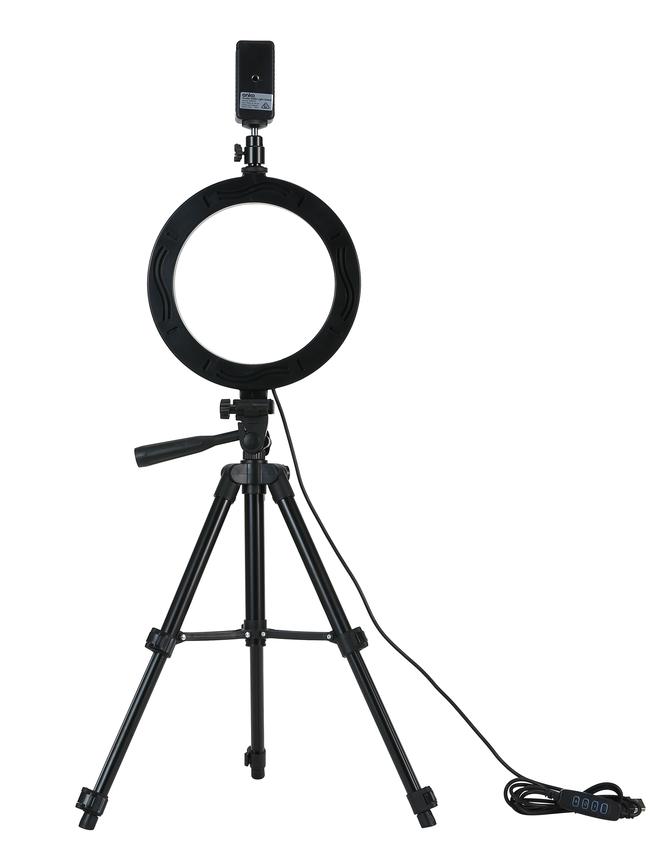 Studio selfie light stand