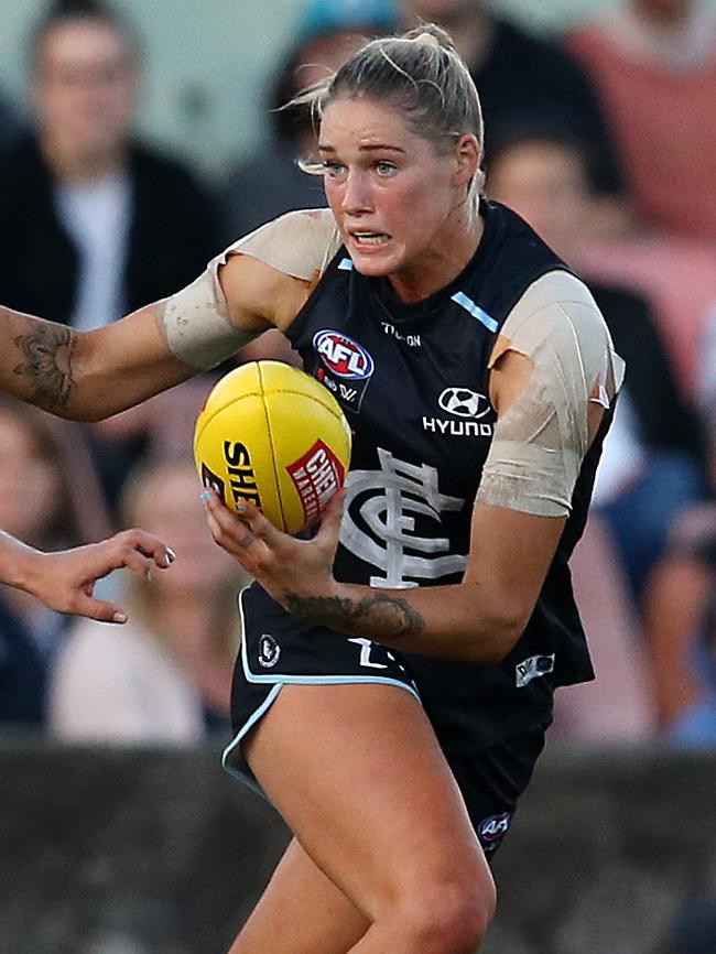 She has been offered a one-match ban. Picture: Michael Klein
