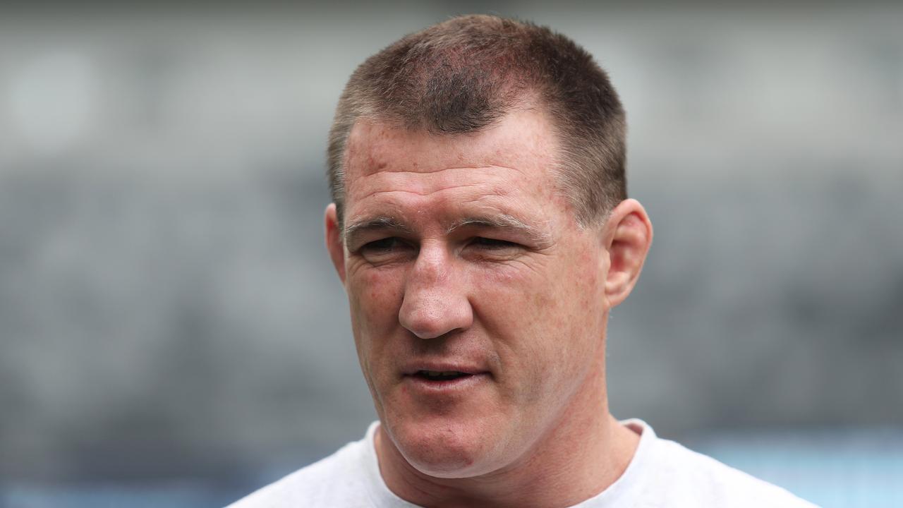 Paul Gallen says he is a part-time fighter. Picture: Brett Costello