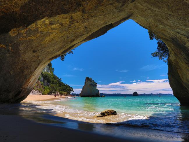 Cathedral Cove on Coromandel Peninsula.