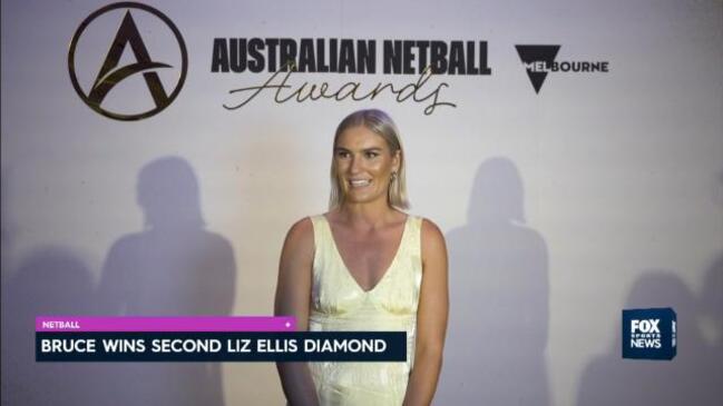 Courtney Bruce wins second Liz Ellis diamond