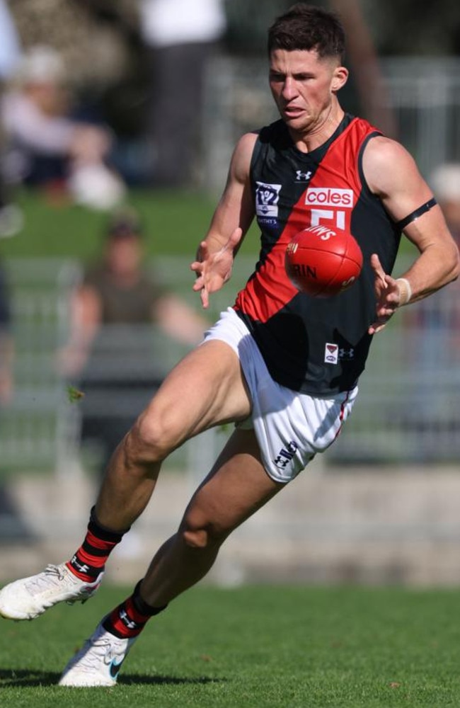 Will Hoare’s contested and intercept marking caught eyes this year. Photo: Rob Lawson/AFL Photos