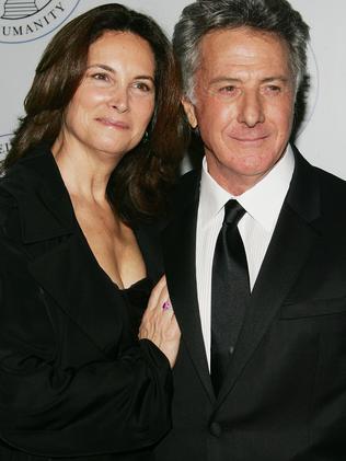 Hollywood actor Dustin Hoffman and wife Lisa talk about their ...