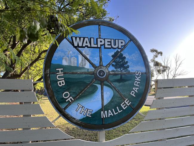 The town of Walpeup has a population of only 170. Picture: Supplied