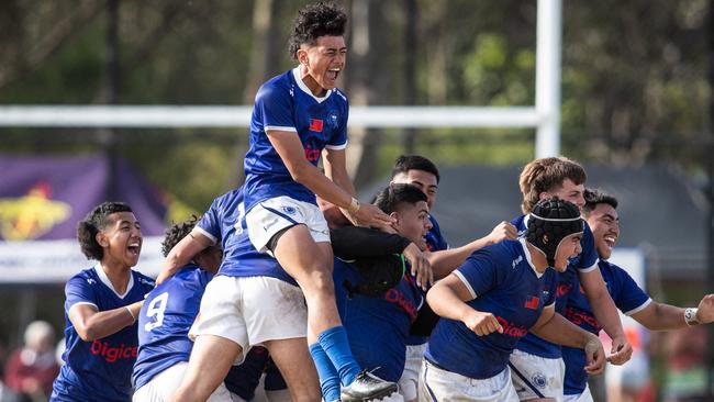 There was plenty of emotion on display in the NSW Maori and Samoa game.