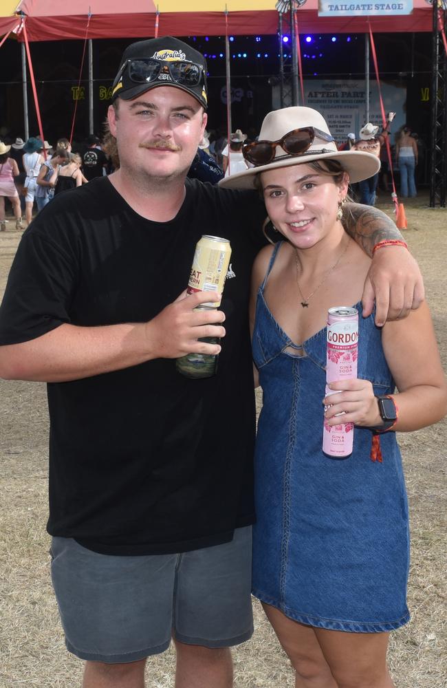 Lachlan Bennett and Jade Attard CMC Rocks Sunday March 17. Picture: Aaron Goodwin
