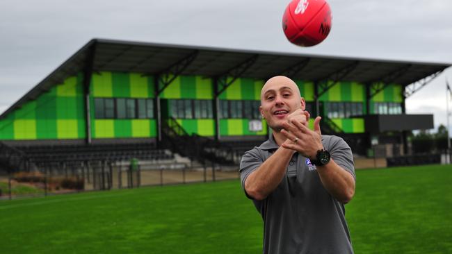 Len Villani manages the growth of football in Melbourne’s northwest. Pic: Dennis Manktelow.