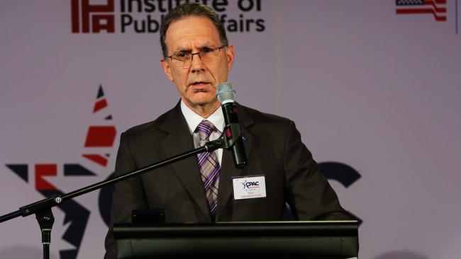 Australian Jewish Association David Adler, whose organisation was going to stay neutral on the voice until other Jewish organisations publicly supported the Yes campaign. Picture: NCA NewsWire/Gaye Gerard