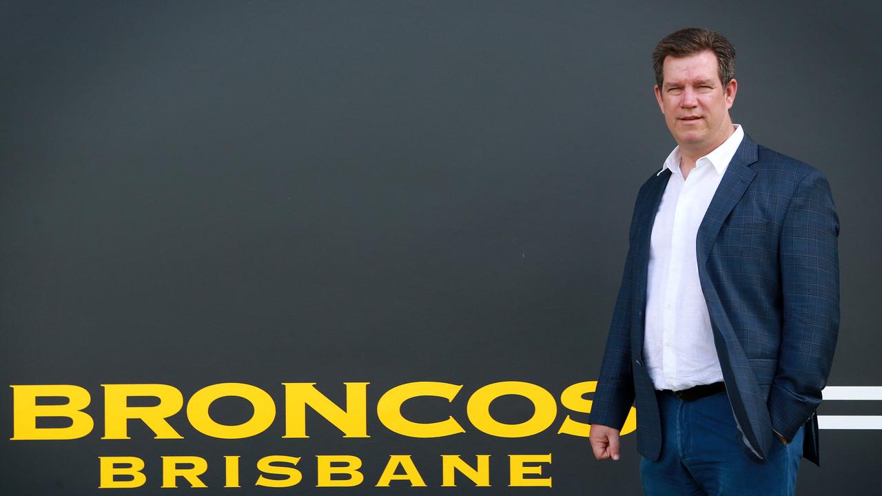 Broncos chairman Karl Morris is a key player in Brisbane’s Supercars bid.