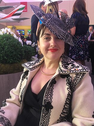 Glamour alert: Romanian Ambassador Nineta Barbulescu.