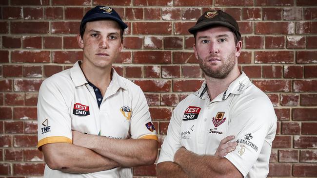 West Torrens captain Kelvin Smith (left) will be key to any success the club has in 2024. Picture: Mike Burton