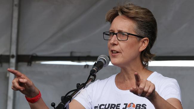 Secretary of the Australian Council of Trade Unions Sally McManus. Picture: Liam Kidston