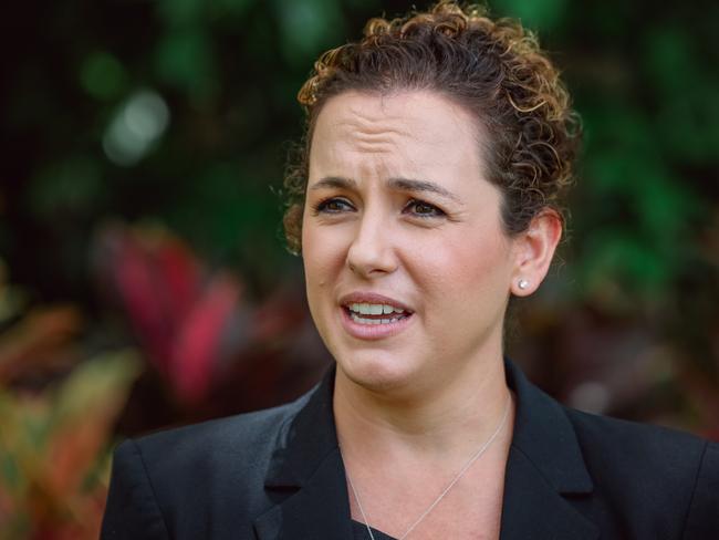 Opposition Leader, Lia Finocchiaro addresses the media with a preview of Parliamentary sittings.Picture Glenn Campbell