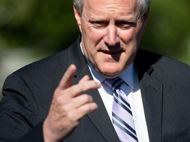 Former White House Chief of Staff Mark Meadows. Picture: AFP