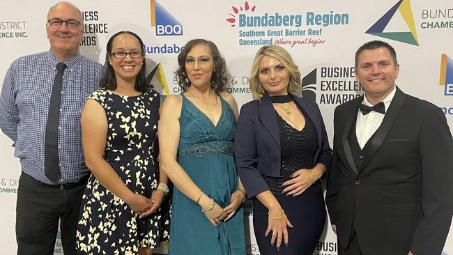 The team from Consolidated Insurance Brokers enjoyed the 2023 Bundaberg & District Business Excellence Awards.