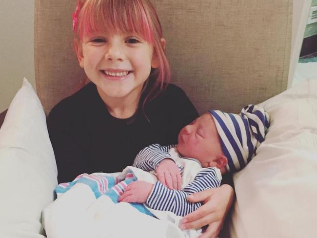 Pink shares first sibling photo