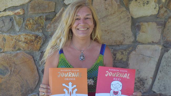 Sharon Dawn (Dewsbury) has launched a series of journals set to harness people's creativity to help them find happiness. Picture: Laura Thomas