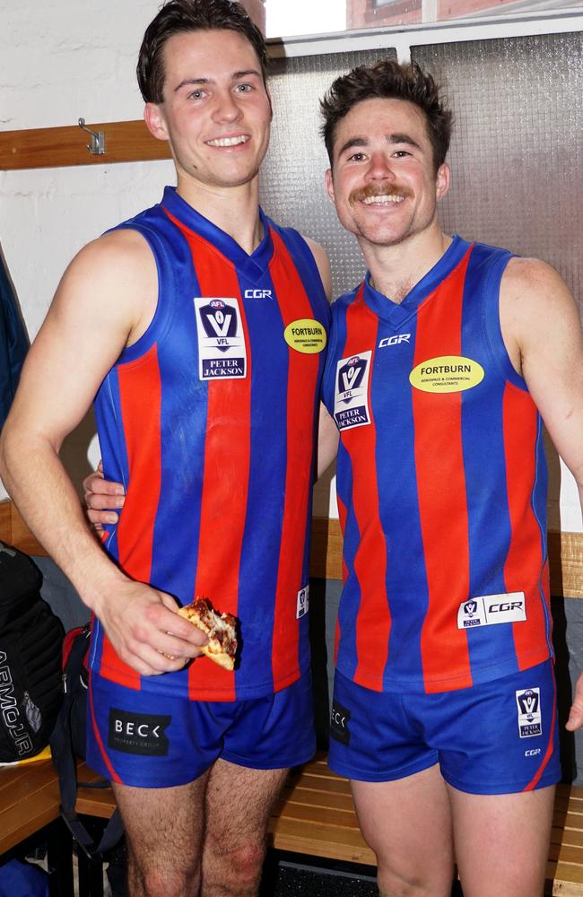 Tom O’Sullivan (right) with Thomas O'Sullivan last year. Picture: Jenny Tserkezidis