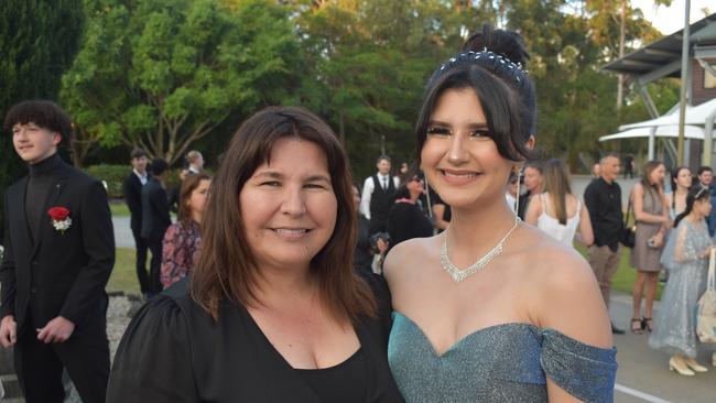 Adriana and Zorica at Runcorn State High School 2023 formal. Photos: Georgie Walker.