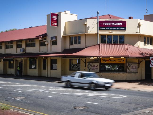 Todd Tavern, 1 Todd St, Alice Springs, Saturday, February 4, 2023. Picture: Kevin Farmer