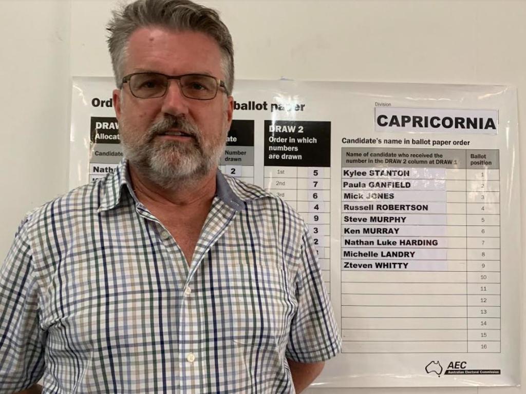 Steve Murphy from Liberal Democrats party for Capricornia.