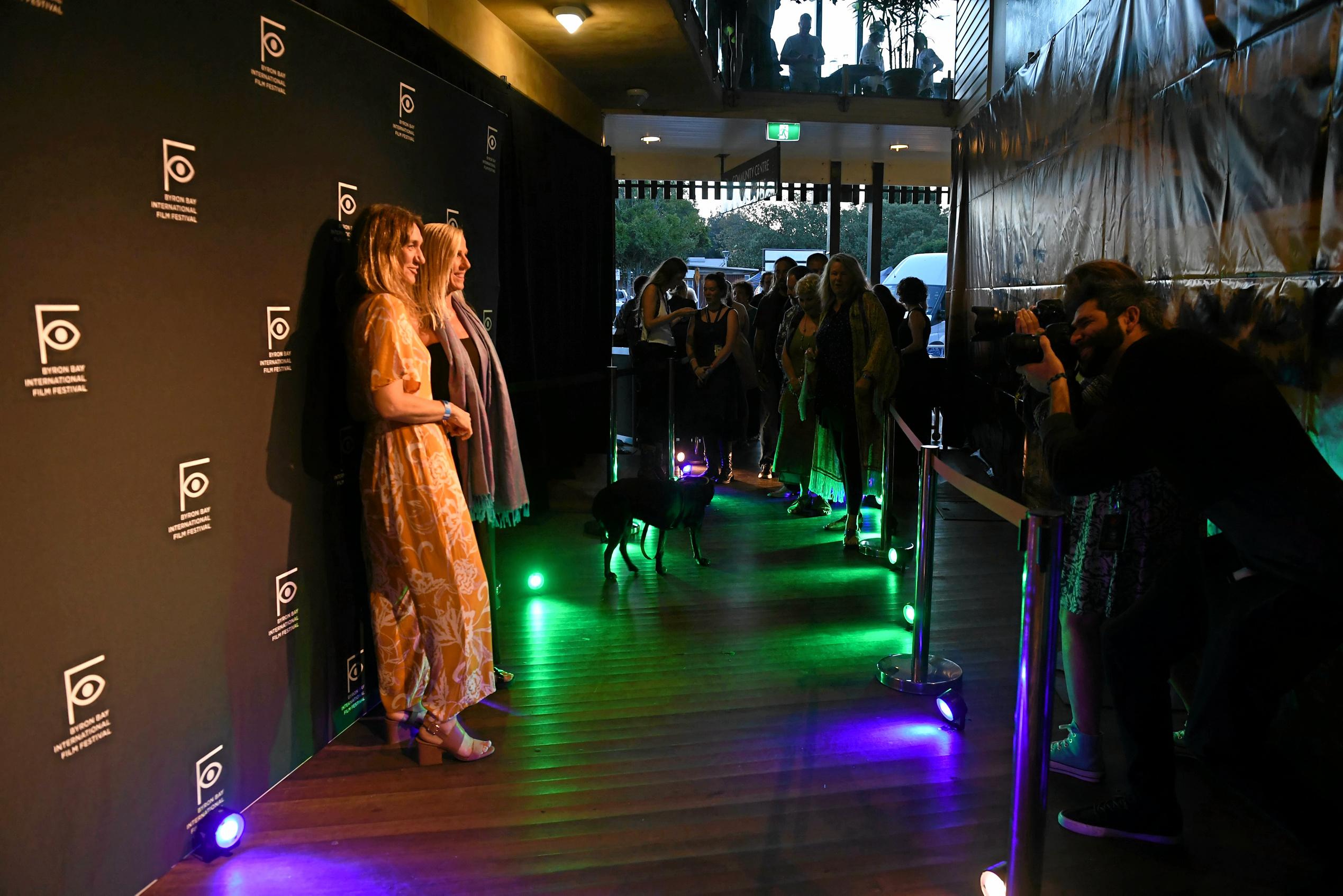 The closing night of the Byron Bay International Film Festival which saw the international premier of the environmental documentary Sharkwater: Extinction. Picture: Marc Stapelberg