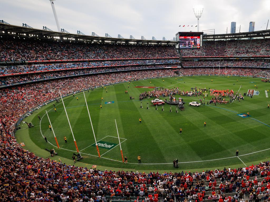 The price freeze on general admission tickets for all matches at the MCG and Marvel Stadium across the home and away season will see adult entry remain at $27. Picture: Nadir Kinani