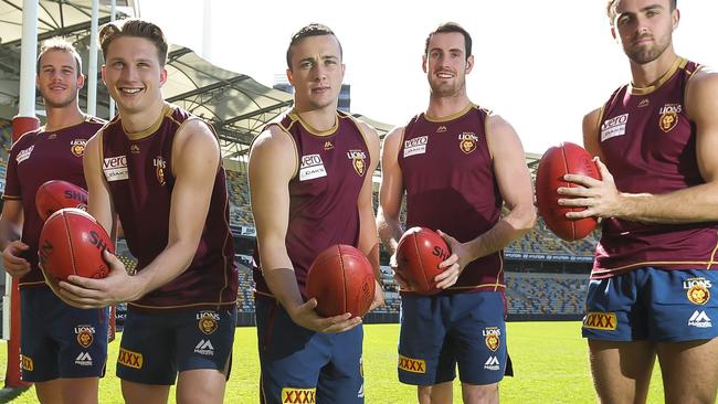 Alex Witherden, third from left, could take his game to another level in 2019.