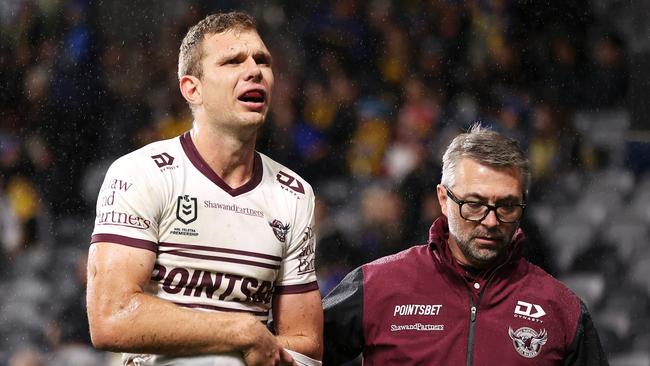 Trbojevic suffered a season ending shoulder injury in Round 11 in 2022, but is training well ahead of the 2023 season. Picture: Getty Images.