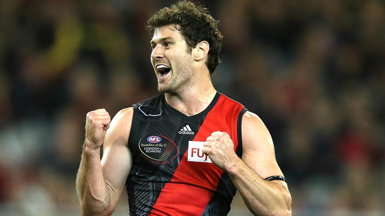 Round 11: Essendon v Richmond Goal Ben Howlett AFLR1114 Picture: Wayne Ludbey