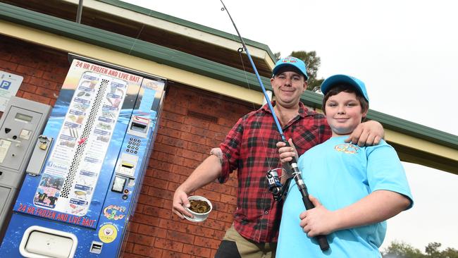 Victoria's first vending machine for bait and tackle in Mordialloc