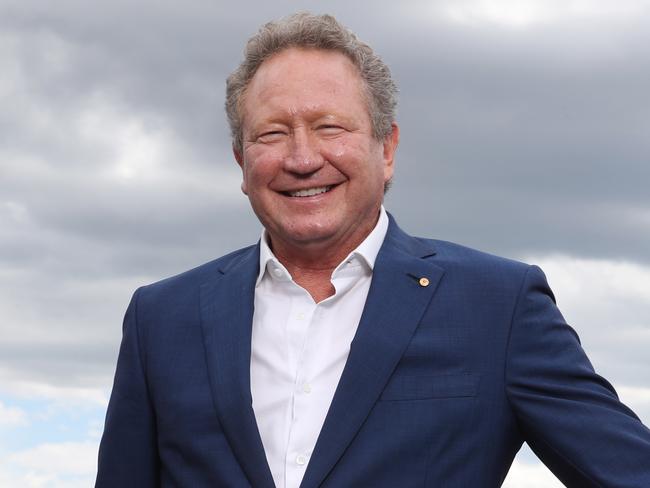 SYDNEY, AUSTRALIA - NewsWire Photos DECEMBER 10, 2021: Mining Magnate, Andrew Forrest announced today that Fortescue CEO, Elizabeth Gains will be leaving her role once they find a replacement but she will remain on the Board of Directors. Picture: NCA NewsWire / David Swift