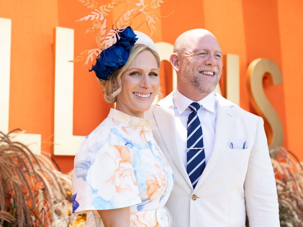 Zara and Mike Tindall are in the inner circle of support for Princess Catherine. Picture: Luke Marsden.