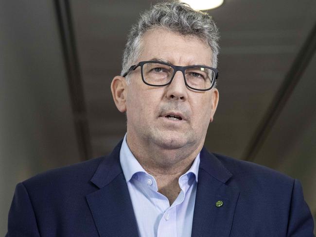 Resources Minister Keith Pitt said he still intended to proceed with the grant funding for gas exploration in the basin. Picture: NCA NewsWire / Gary Ramage