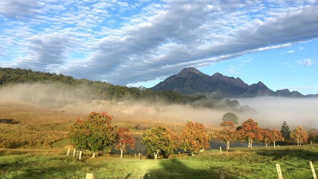 View of Mt Barney in the Scenic Rim. Photo Chantay Logan.