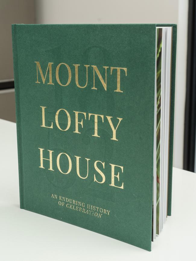 Mt Lofty House coffee table book.