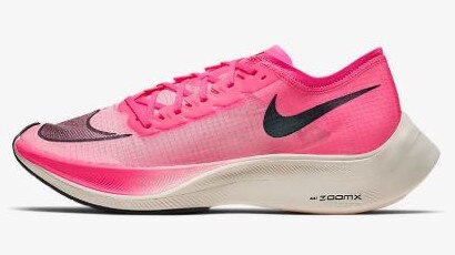 Nike says its Vaporfly NEXT% can improve a runner’s time by up to 4.2 per cent.