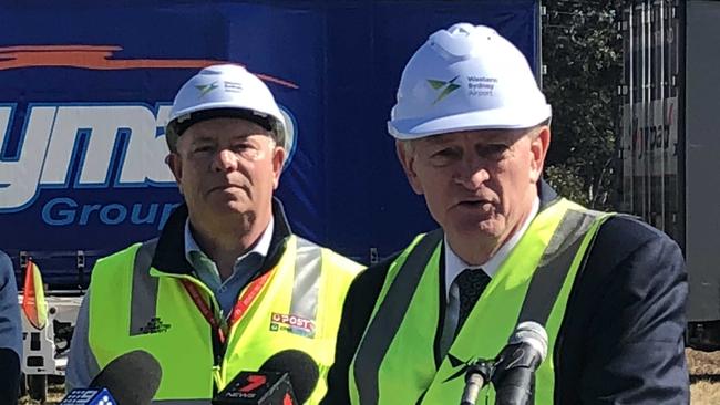 Western Sydney Airport chief executive Graham Millett made the announcement on Monday.