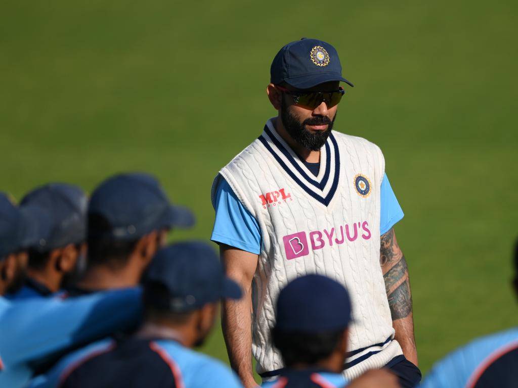 India captain Virat Kohli sent an email saying he and his team were not prepared to play the Test. Picture: Stu Forster/Getty Images